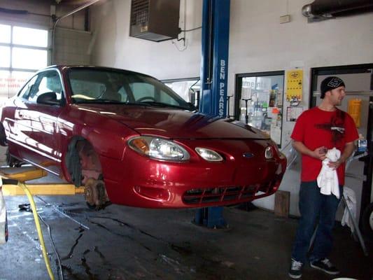 Engine Going in Ford ZX2