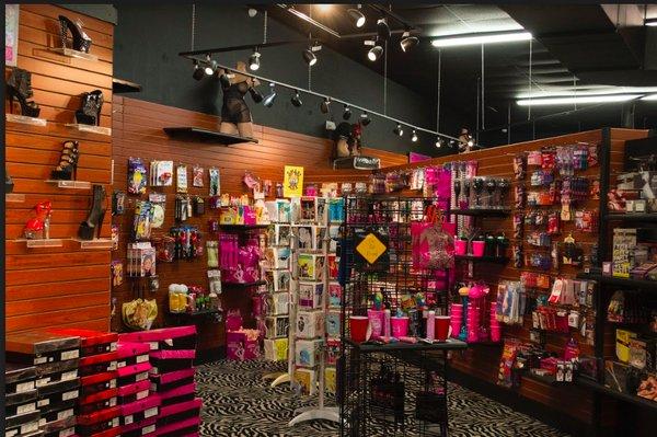 Bachelorette party swag and tons of fun adult novelties to choose from.