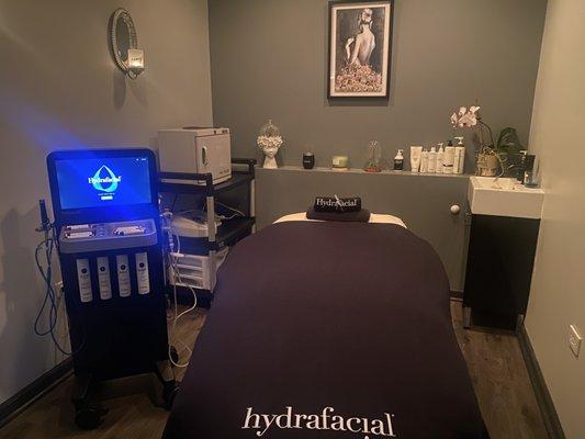 Hydrafacial Room!