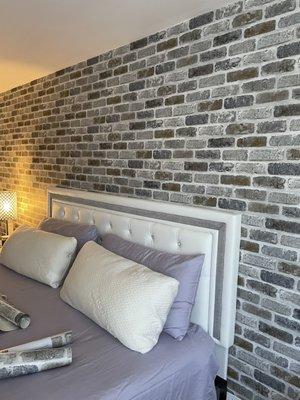 Bedroom accent wall