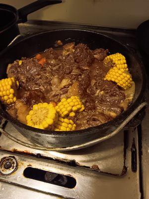 These are Ox tails for a special occasion. Mike, my delivery guy was super helpful with this order.