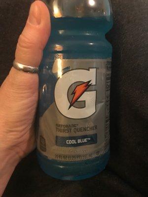 Needed a Gatorade stop