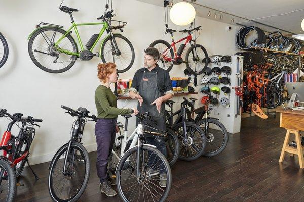 Buying and owning an electric bike is process, and we're here to help at each step in your journey.