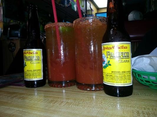 Michelada= all that plus tax