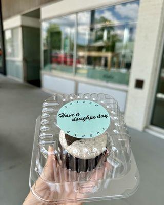 Oreo cupcake