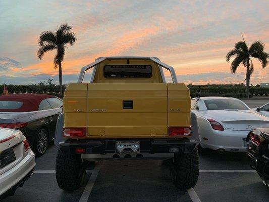 Mercedes-Benz G63 AMG 6x6 Sunset from AutoHaus dealership