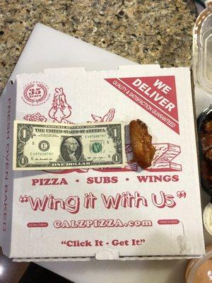 "wing it with us" ‍