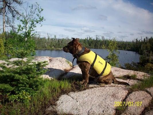 Gunnar on a camping trip.