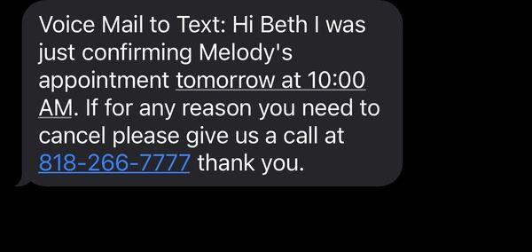 They screw up their patients and charts. I'm not Beth and my dog is not Melody