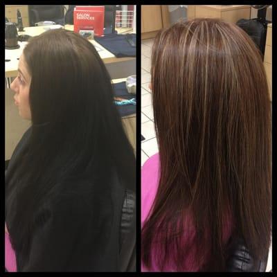 Done by senior stylist Megan Hall.