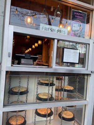 Walk-up Pie window