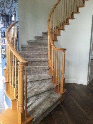 Carpet is soooo soft its a treat every time we step on our stairs!