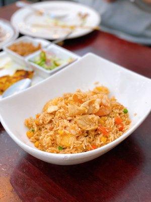 Shrimp fried rice