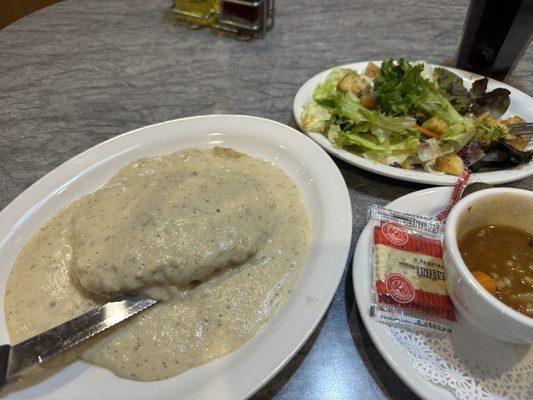 Chicken fried steak.