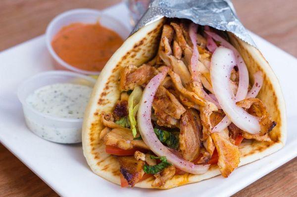 7. Chicken Gyro Wrap