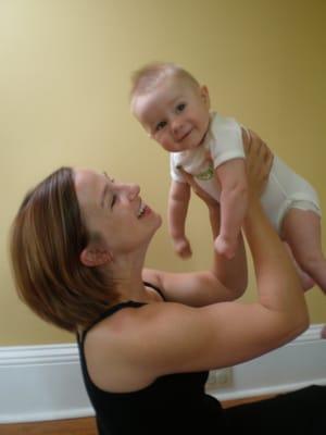 mom and baby fitness