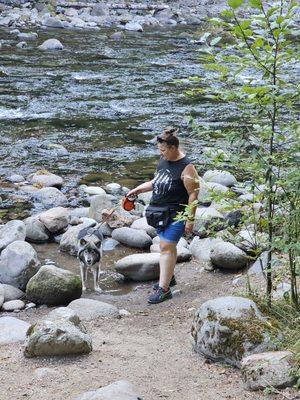 Salmon River is pup friendly!