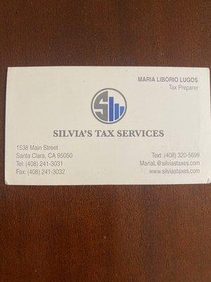 Silvia's Tax Services