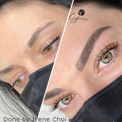 Microblading done by Irene Choi