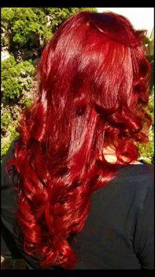 Red hair color