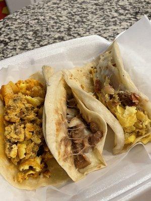 Breakfast tacos