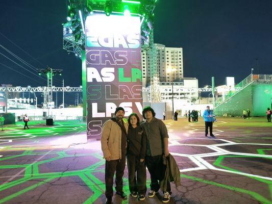 My two teens and Me @ Formula 1 Las Vegas 2024