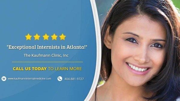 Exceptional Internists in Atlanta, GA