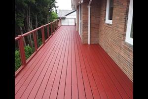 Deck Refinished Magnolia