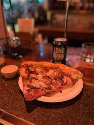 Late Night Slice and a drink!