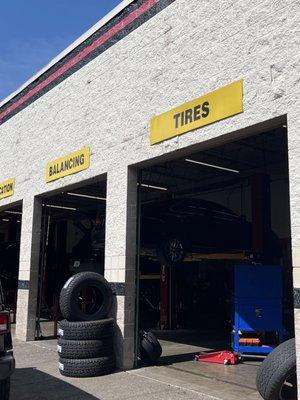 Tire area