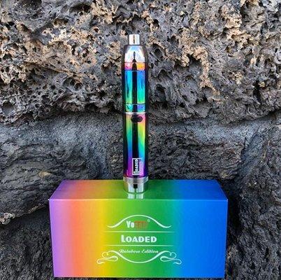 This Yocan Loaded is STYLIN' in this Rainbow Chrome shade! Now available!