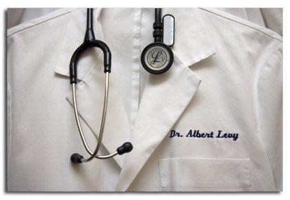 Stethoscope and Gown