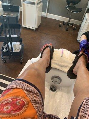 Hannah did My pedicure and was great. Lovely atmosphere felt super safe during that COVID time.