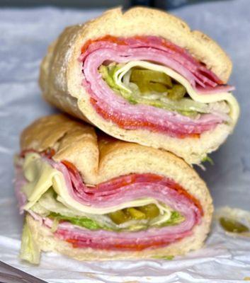 Whole Italian grinder