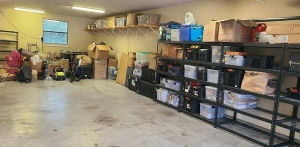 State of Garage for the move....