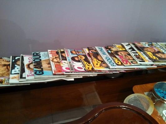 Magazines.