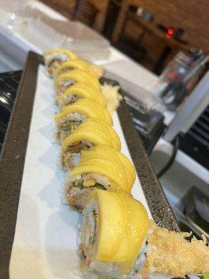 Mango roll! Sweet with a kick !