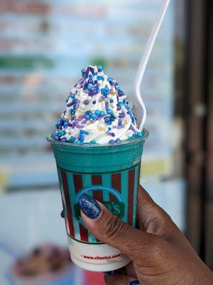 Ocean Splash Gelati with Mermaid Sprinkles