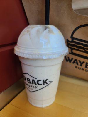 Caramel marshmallow shake