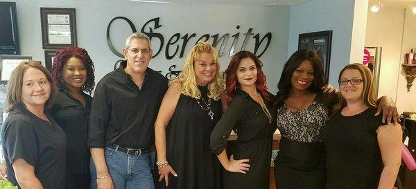 The staff of Serenity Spa & Salon Apopka