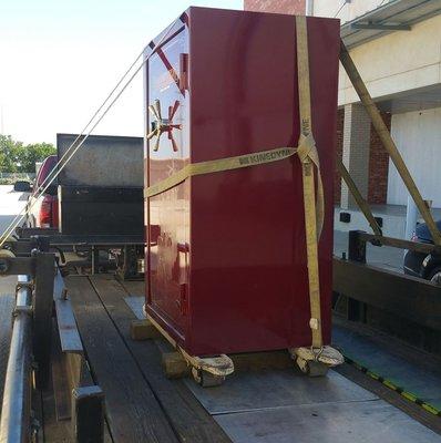 Moving another gun safe.