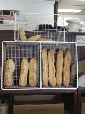 Fresh homemade Italian bread