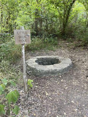 Little Blue Hole at the Headwaters Sanctuary