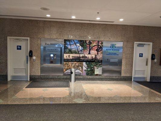 Bathrooms and Pay Stations at Garage at Post Office Square 2022