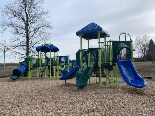 They really updated the playground here. It's a lot nicer!