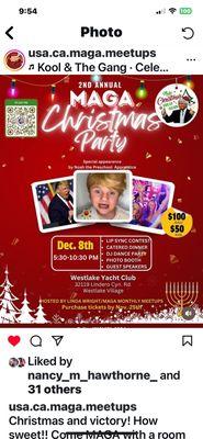 Everybody is invited to this celebration let's celebrate american . Is merry christmas to everybody  in God. We trust