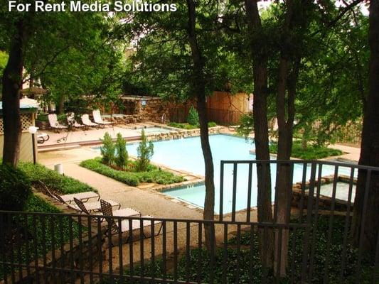 Our community features an intimate pool area with relaxing fountains.