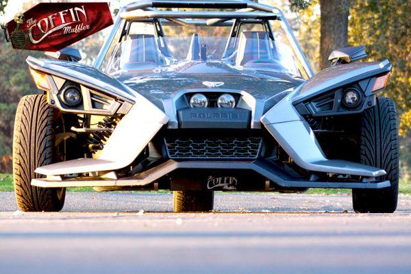 we make exhaust kits that are California compliant, for the Polaris slingshot