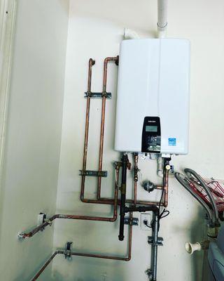 Tankless Water Heater Install