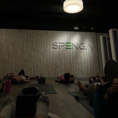 The third portion of Spenga = yoga!